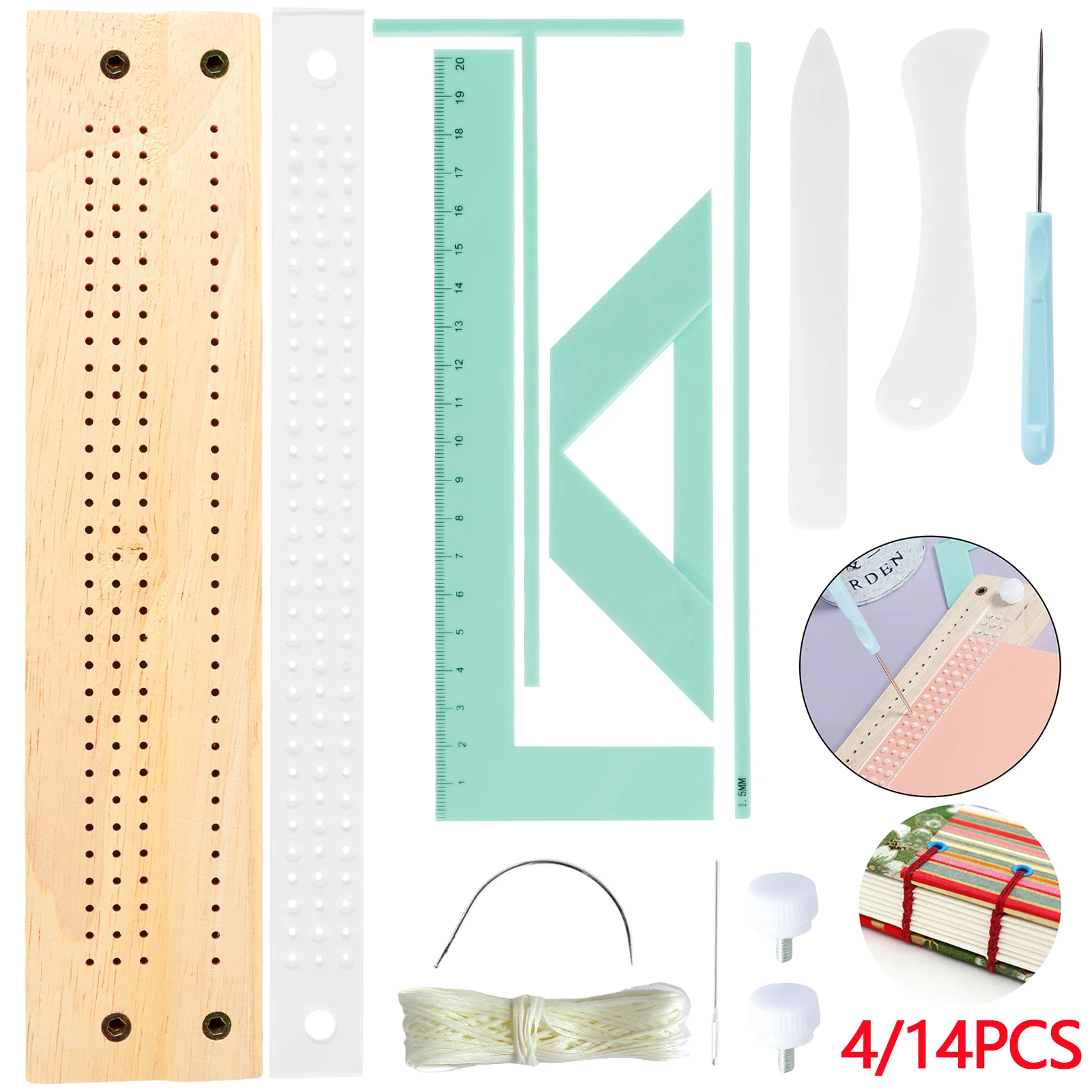 Art Craft Books - Zestaw do scrapbookingu 14/4 szt. -