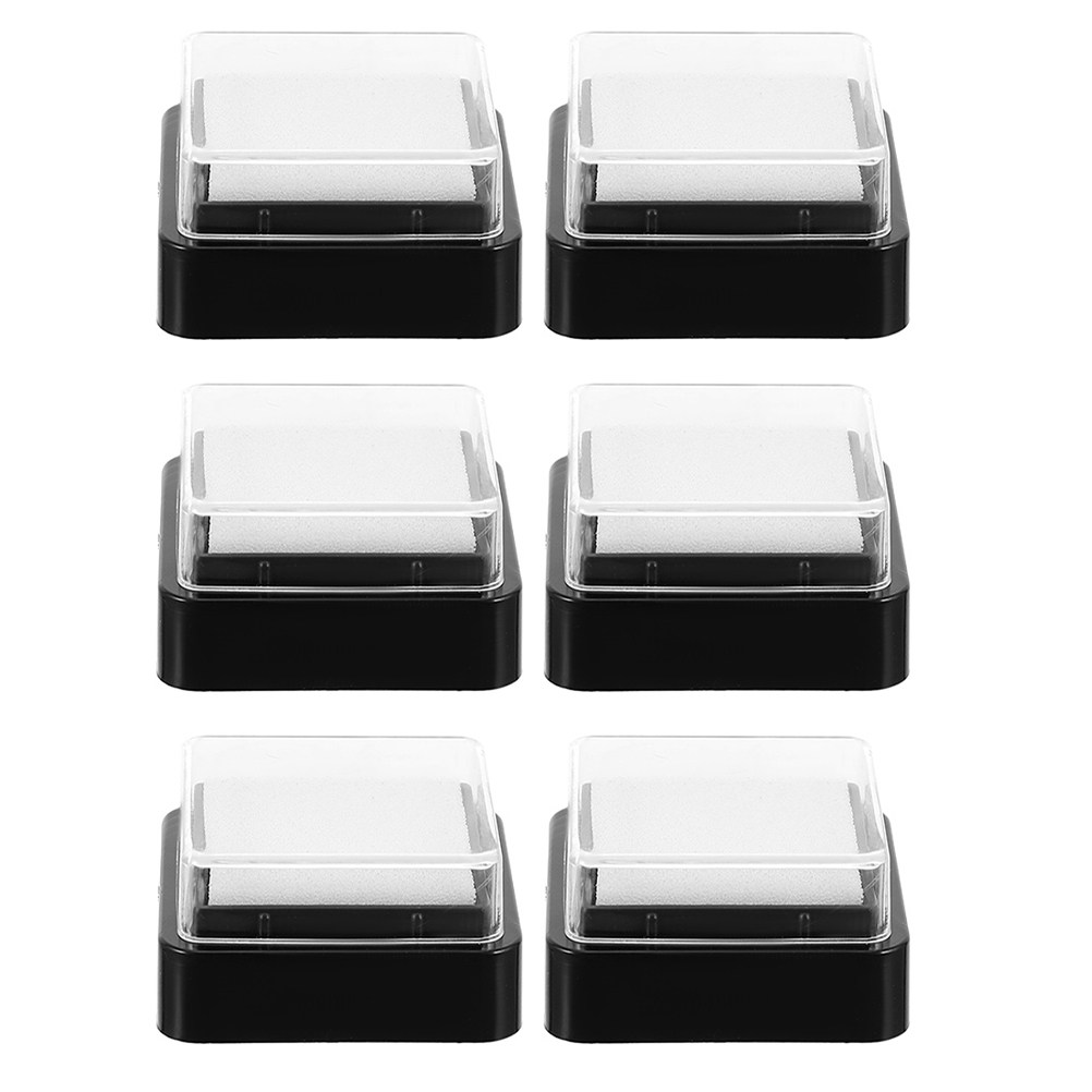 Stamping Ink Pad - 6 szt. pustych podkładek do tuszu