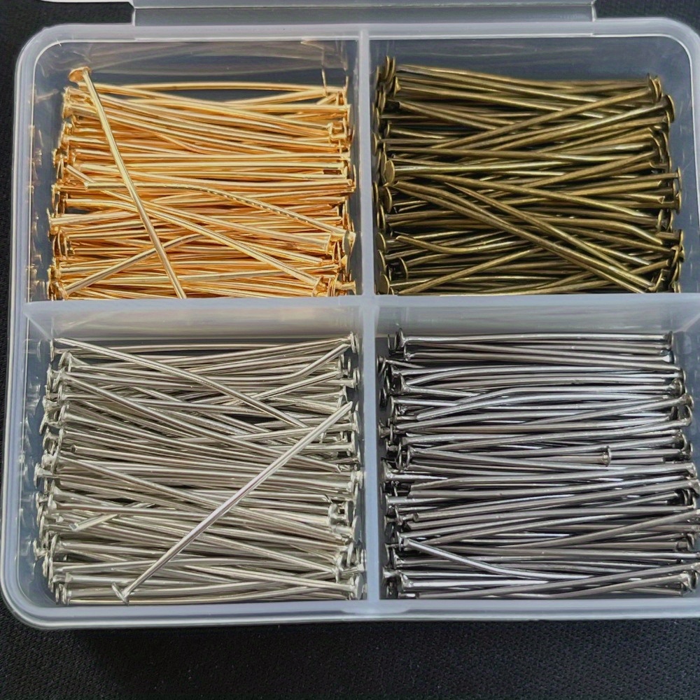 Art Craft Accessories - 400 szt. Mieszane szpilki z żelazną