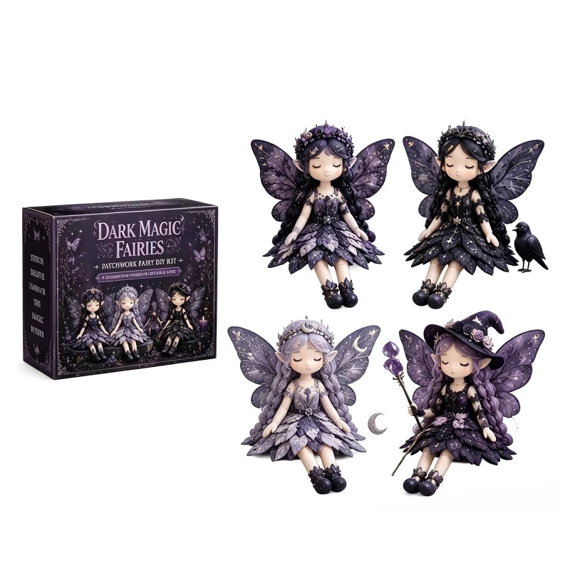 Art Craft Flower - Zestaw do szycia Fairy Patchwork 4