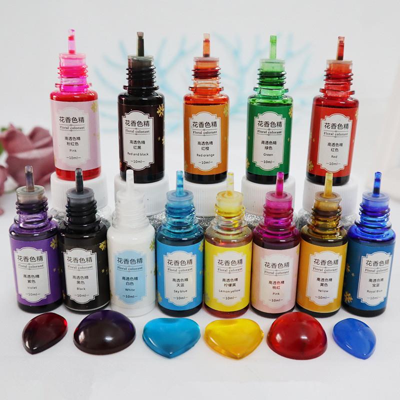 Alcohol Ink Set - 10ml żywica epoksydowa dyfuzji pigmentu żywicy
