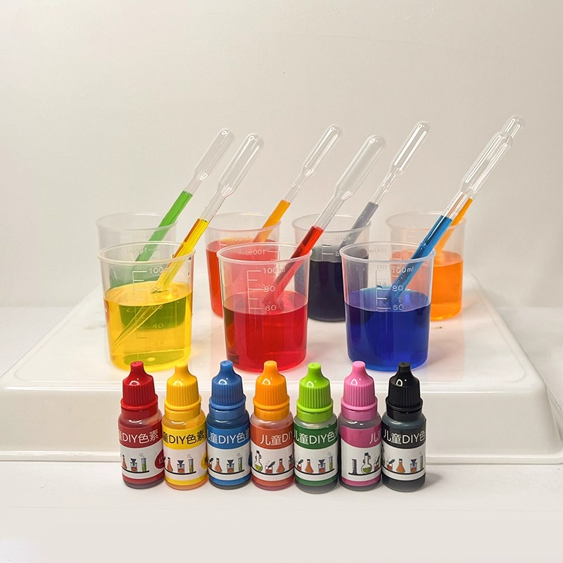 Alcohol Ink Set - Pigmenty cieczowe 10 ml, spożywcze, 8