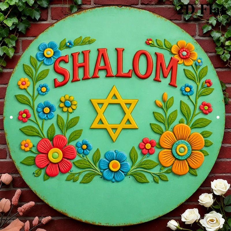 Art & Craft Toys For Kids - CIFBUY Shalom Gwiazda Dawida Aluminiowa Dekoracja