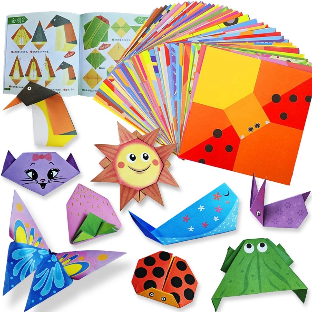 Art Craft 4 Years Old - Nowy Zestaw do Origami 30 Arkuszy