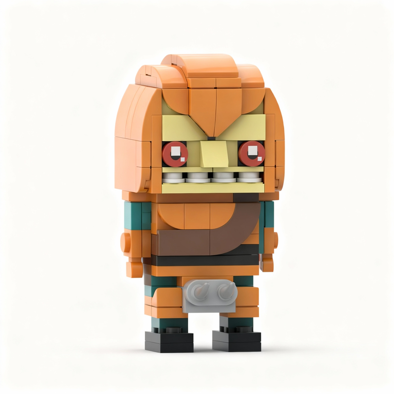 Art Craft Gift Ideas - 205 szt. MOC Pająk Hobgoblin BrickHeadz