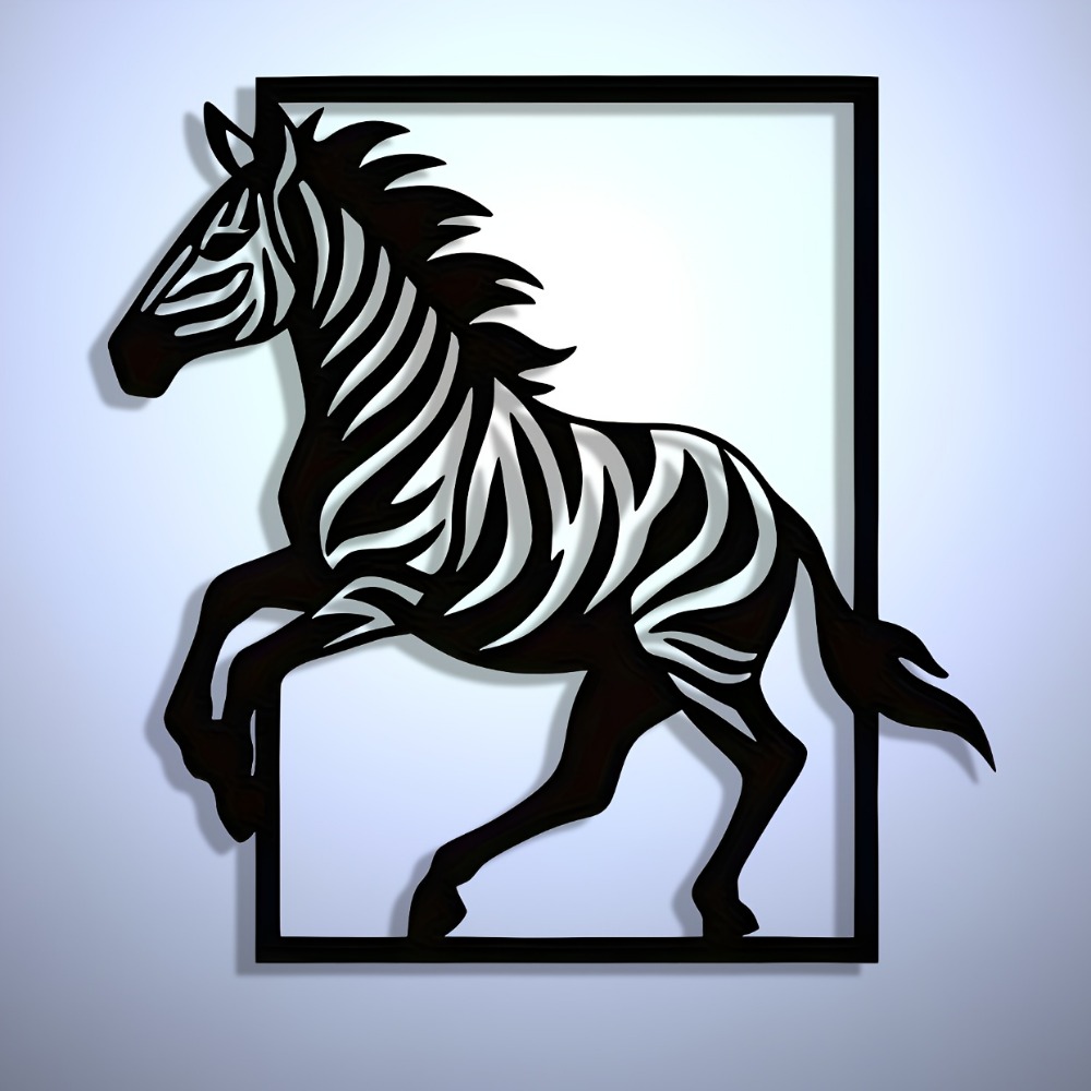 CIFBUY Metalowa Dekoracja Ście – Art Craft Zebra recenzja i cena