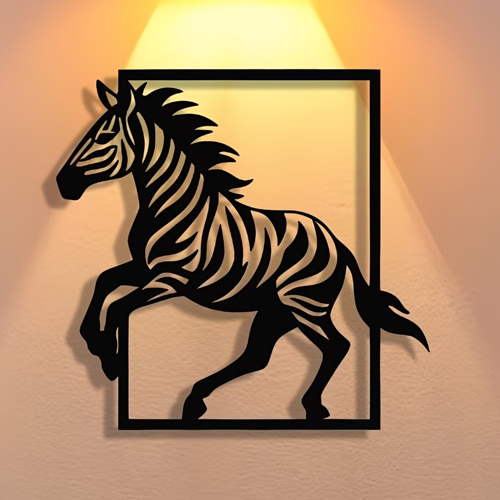 CIFBUY Metalowa Dekoracja Ście – Art Craft Zebra recenzja i cena