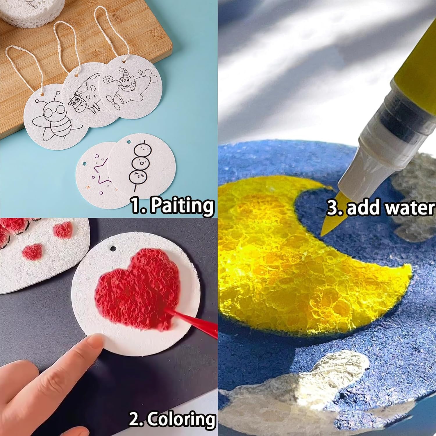 3 sztuki wysokiej jakości okrą – Art Craft Kids recenzja i cena
