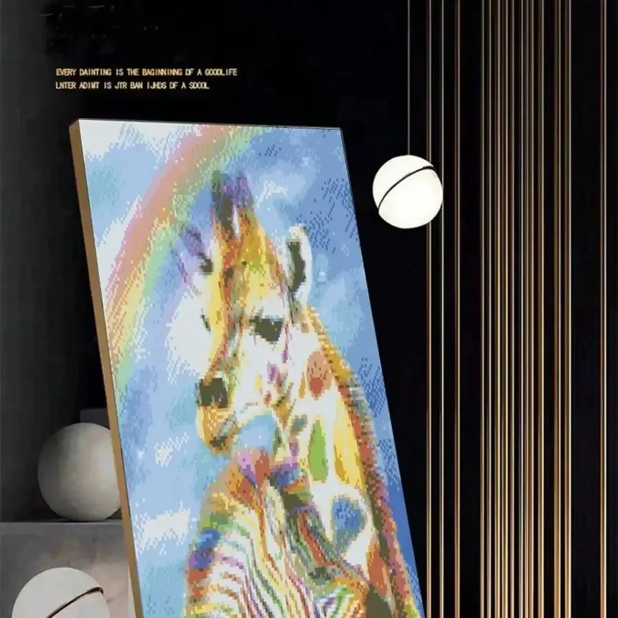Żyrafa zebra zwierzęta DIY ręk – Art Craft Zebra recenzja i cena