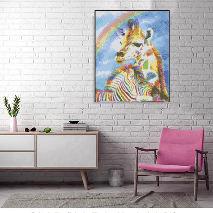 Żyrafa zebra zwierzęta DIY ręk – Art Craft Zebra recenzja i cena