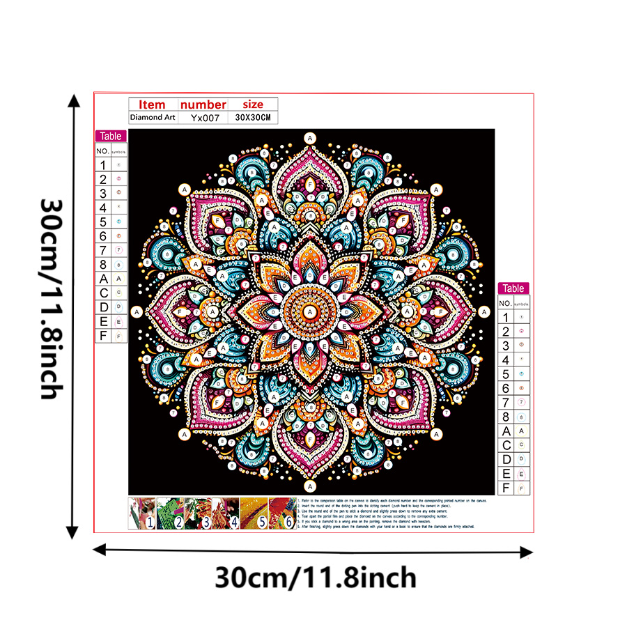 Zestaw do malowania diamentami – Art Craft Flower recenzja i cena