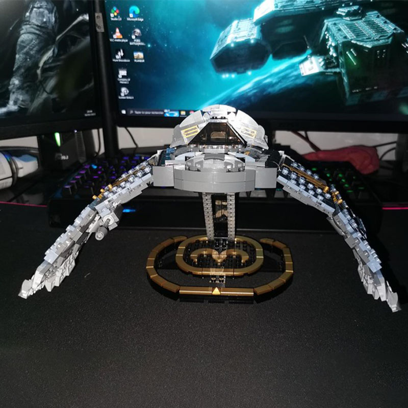 745 elementów MOC Space DEATH  – Art Craft Gift Ideas recenzja i cena