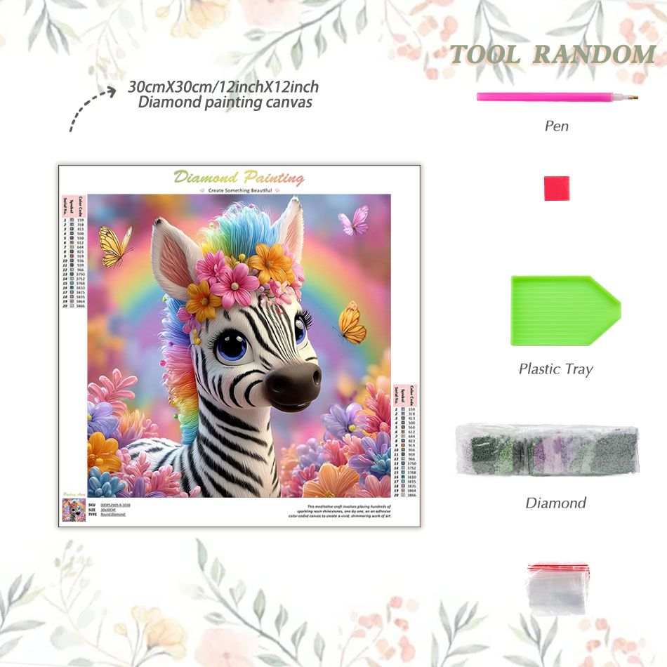 CHENISTORY Zebra 5d Diamentowa – Art Craft Zebra recenzja i cena