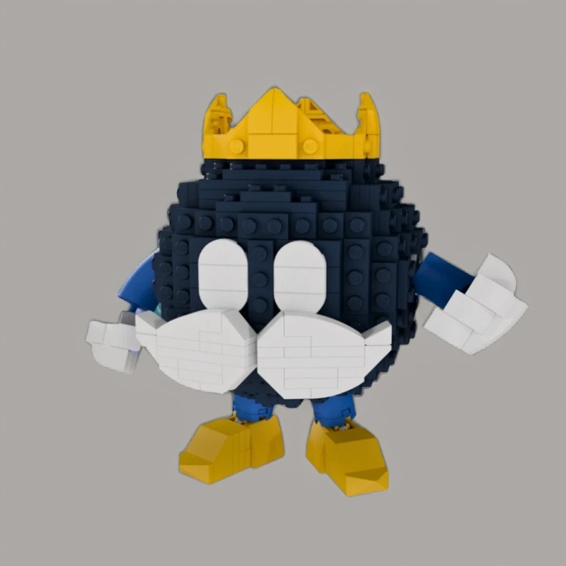 387 elementów MOC Marioes King – Art Craft Gift Ideas recenzja i cena