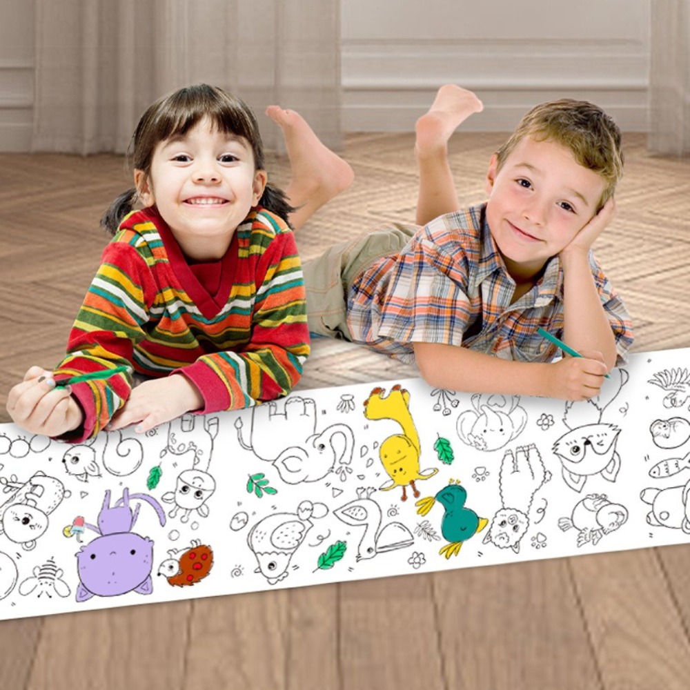 Zabawna 3-metrowa rolka do mal – Art Craft Books recenzja i cena