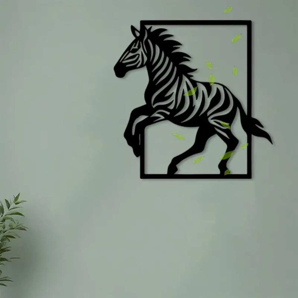 CIFBUY Metalowa Dekoracja Ście – Art Craft Zebra recenzja i cena
