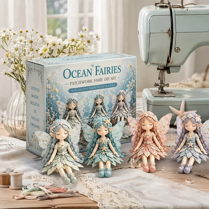 Zestaw do szycia Fairy Patchwo – Art Craft Flower recenzja i cena