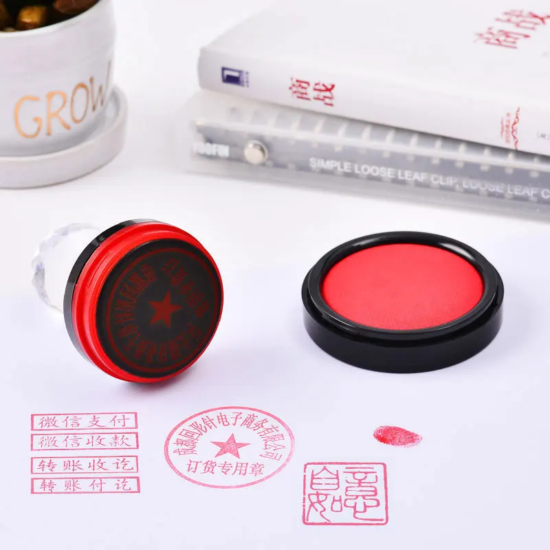 2 szt. Czerwone, odpowiednie d – Stamping Ink Pad recenzja i cena