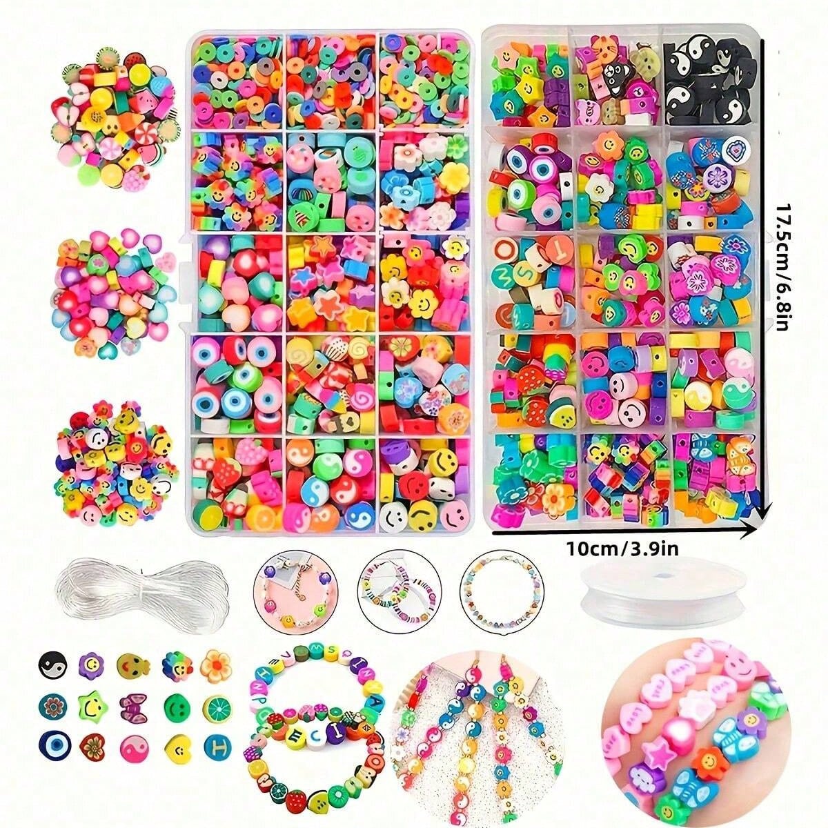 Zestaw koralików z modeliny 14 – Polymer Clay Set recenzja i cena