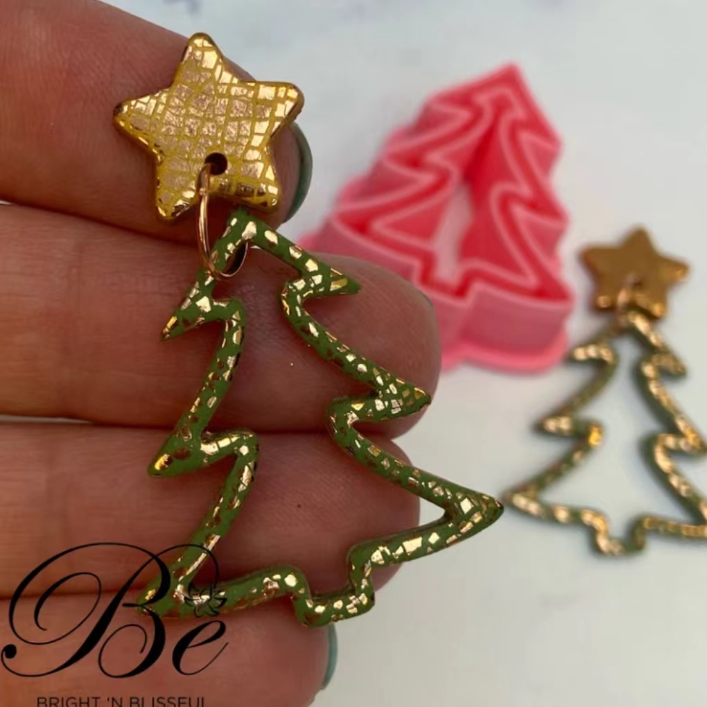Zestaw choinek w kształcie noż – Polymer Clay Set recenzja i cena