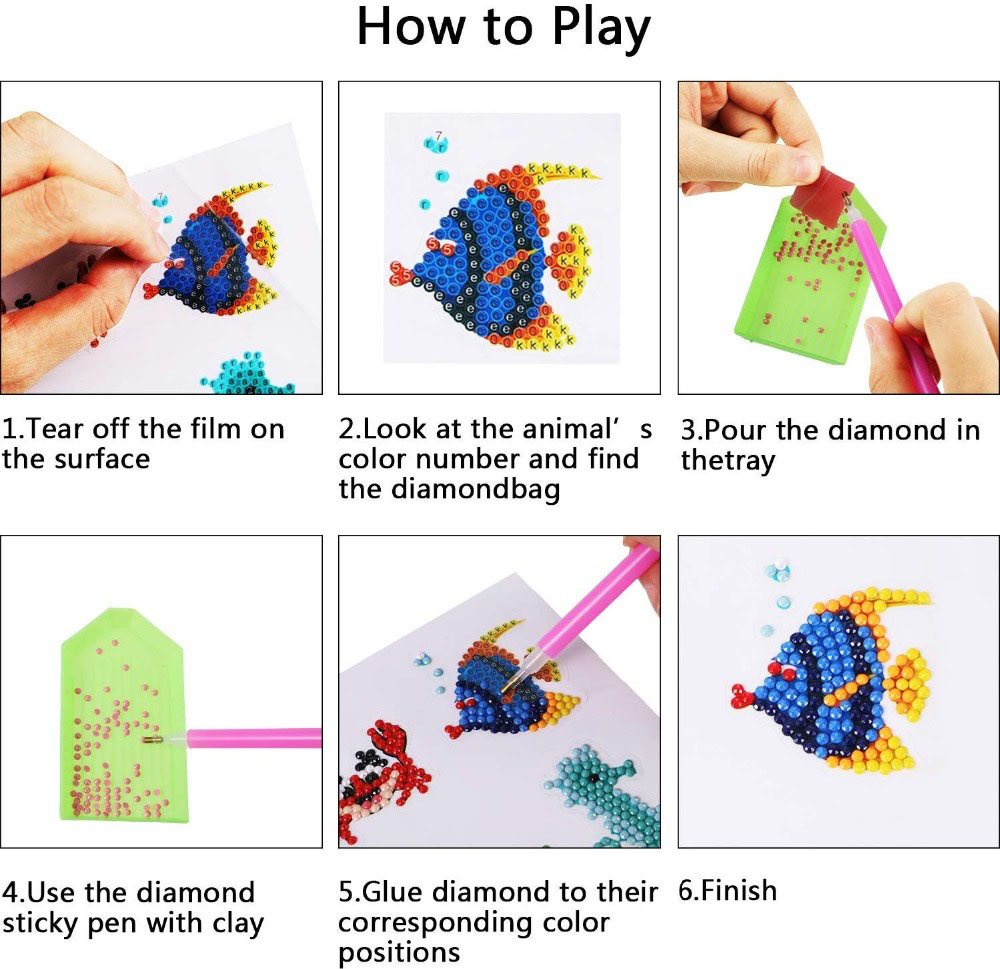 Easy diamentowe zestawy do nak – Art Craft 4 Years Old recenzja i cena