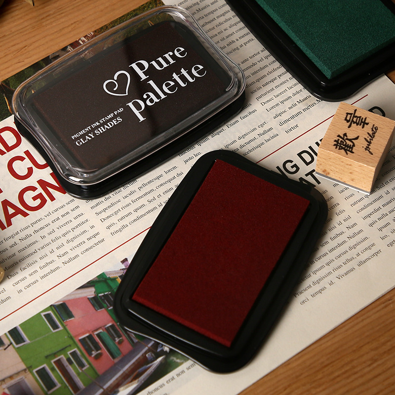12 kolorów Vintage Solid Color – Stamping Ink Pad recenzja i cena