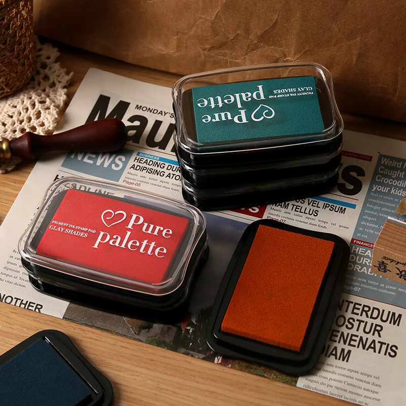 12 kolorów Vintage Solid Color – Stamping Ink Pad recenzja i cena