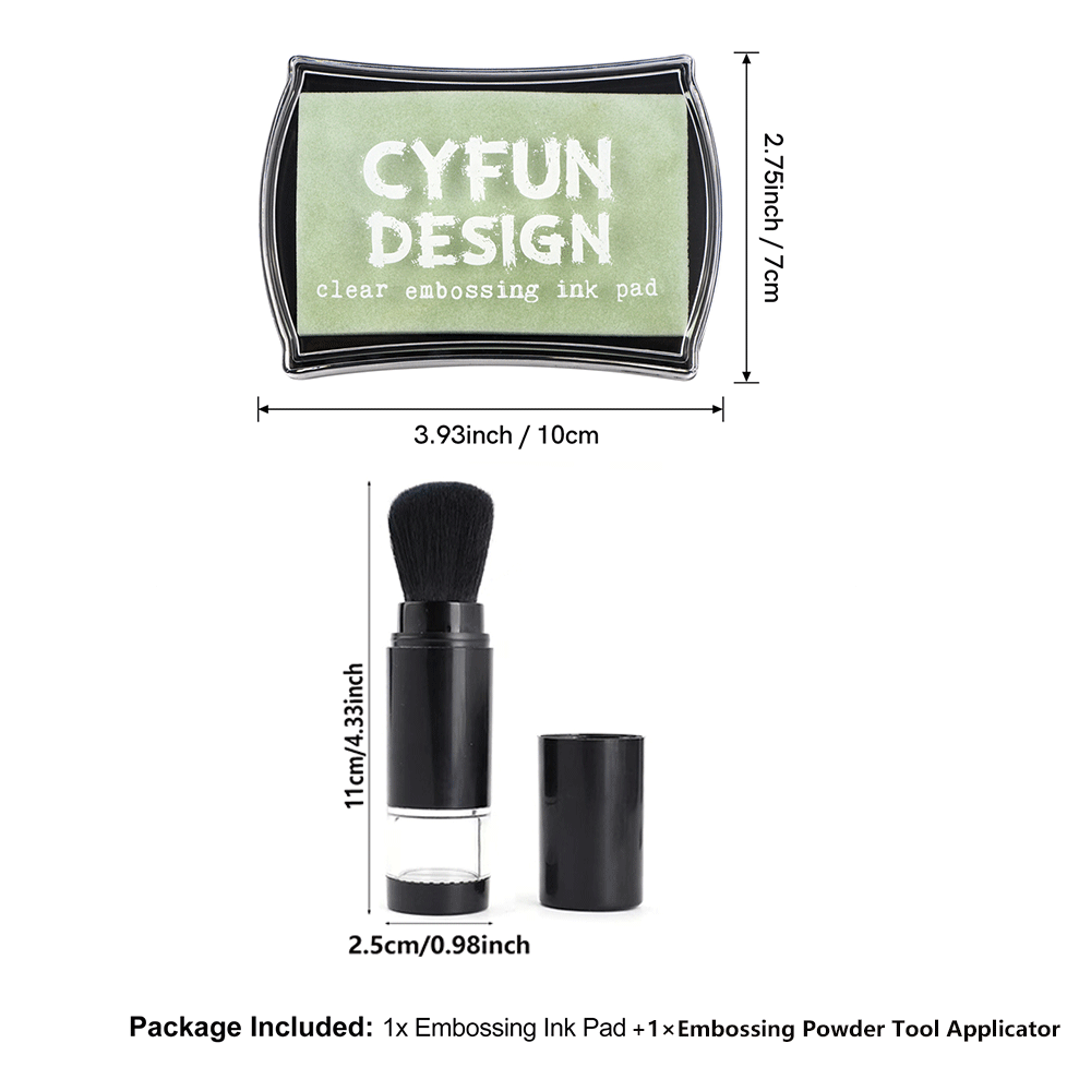 Poduszka z tuszem do embossing – Stamping Ink Pad recenzja i cena