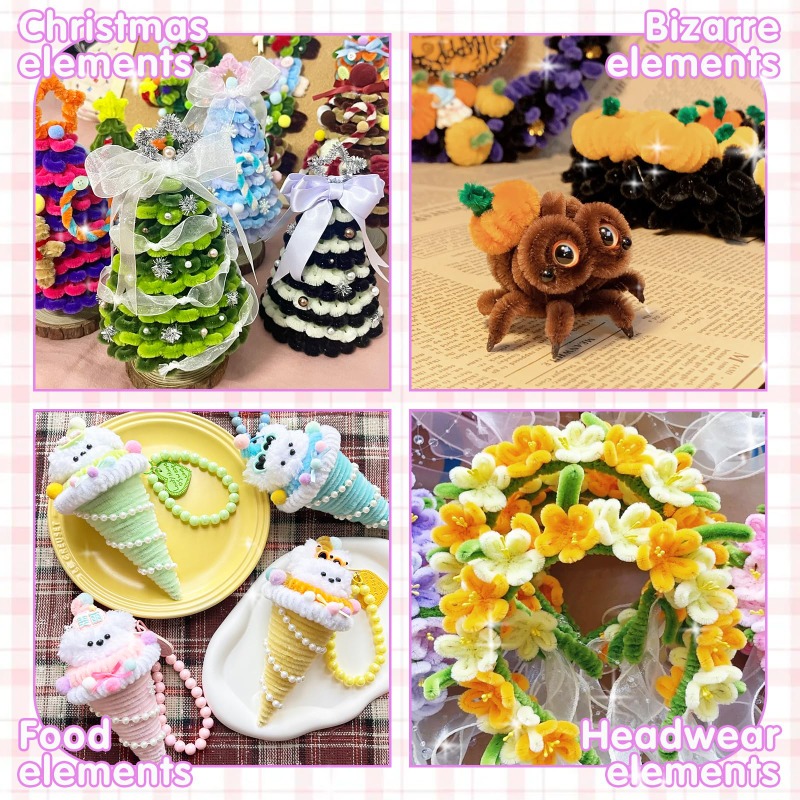 Druciki chenille, druciki z po – Art Craft Kids recenzja i cena