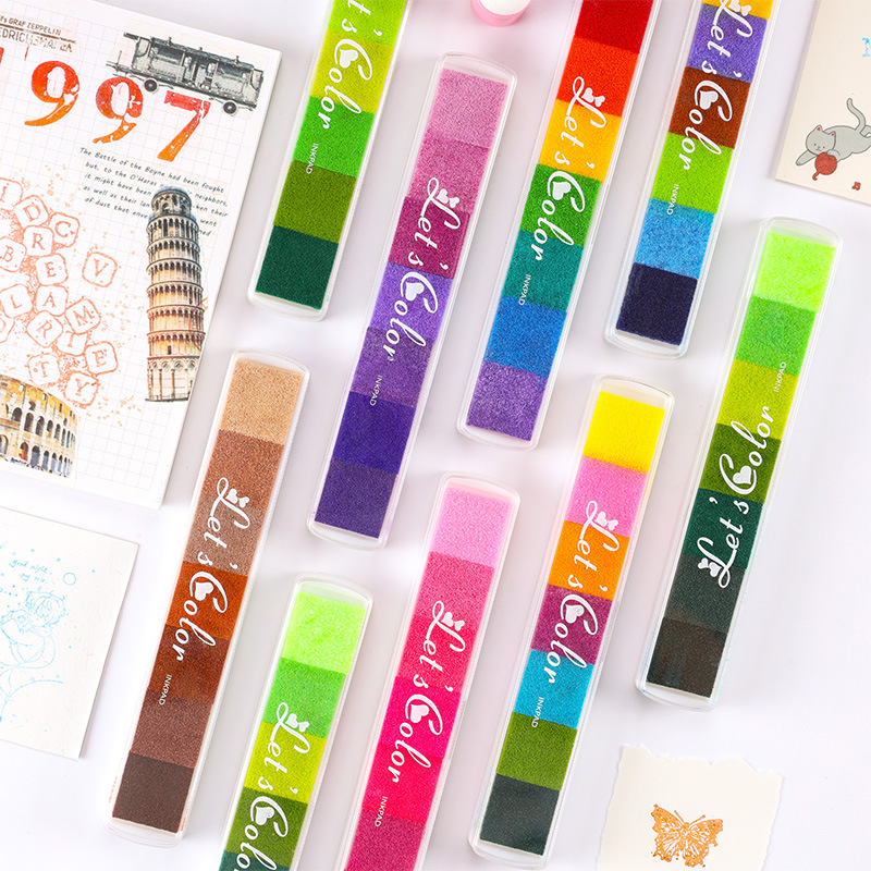 Uroczy, wielokolorowy tusz do  – Stamping Ink Pad recenzja i cena