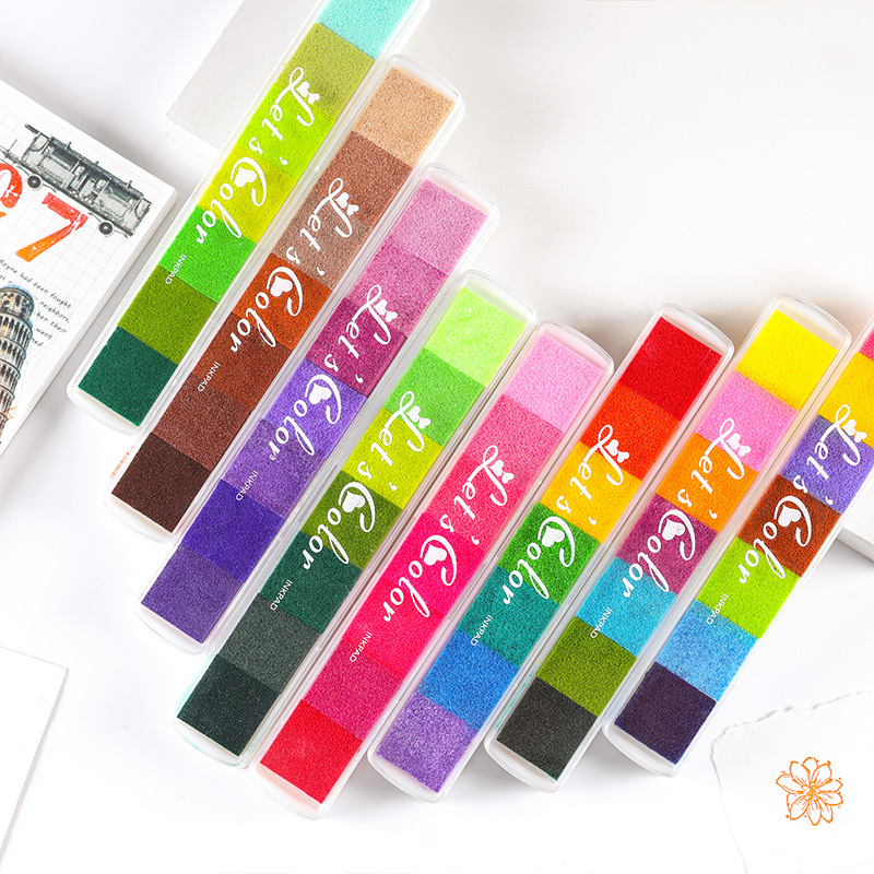 Uroczy, wielokolorowy tusz do  – Stamping Ink Pad recenzja i cena