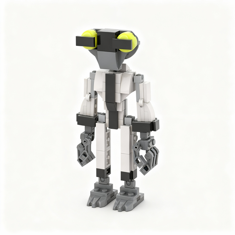 136 szt. MOC Szara Materia Ben – Art Craft Gift Ideas recenzja i cena