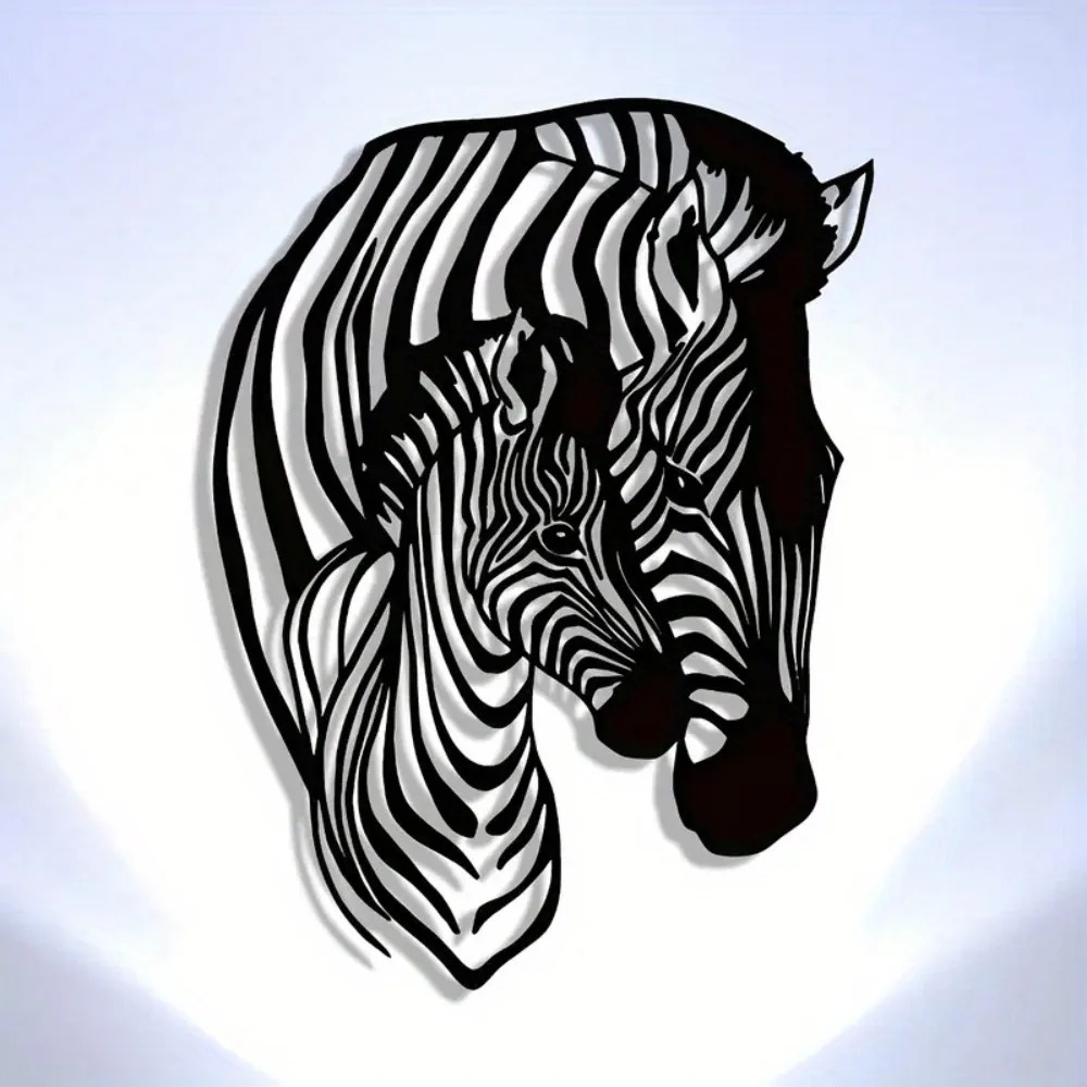 Metalowa dekoracja ścienna Zeb – Art Craft Zebra recenzja i cena