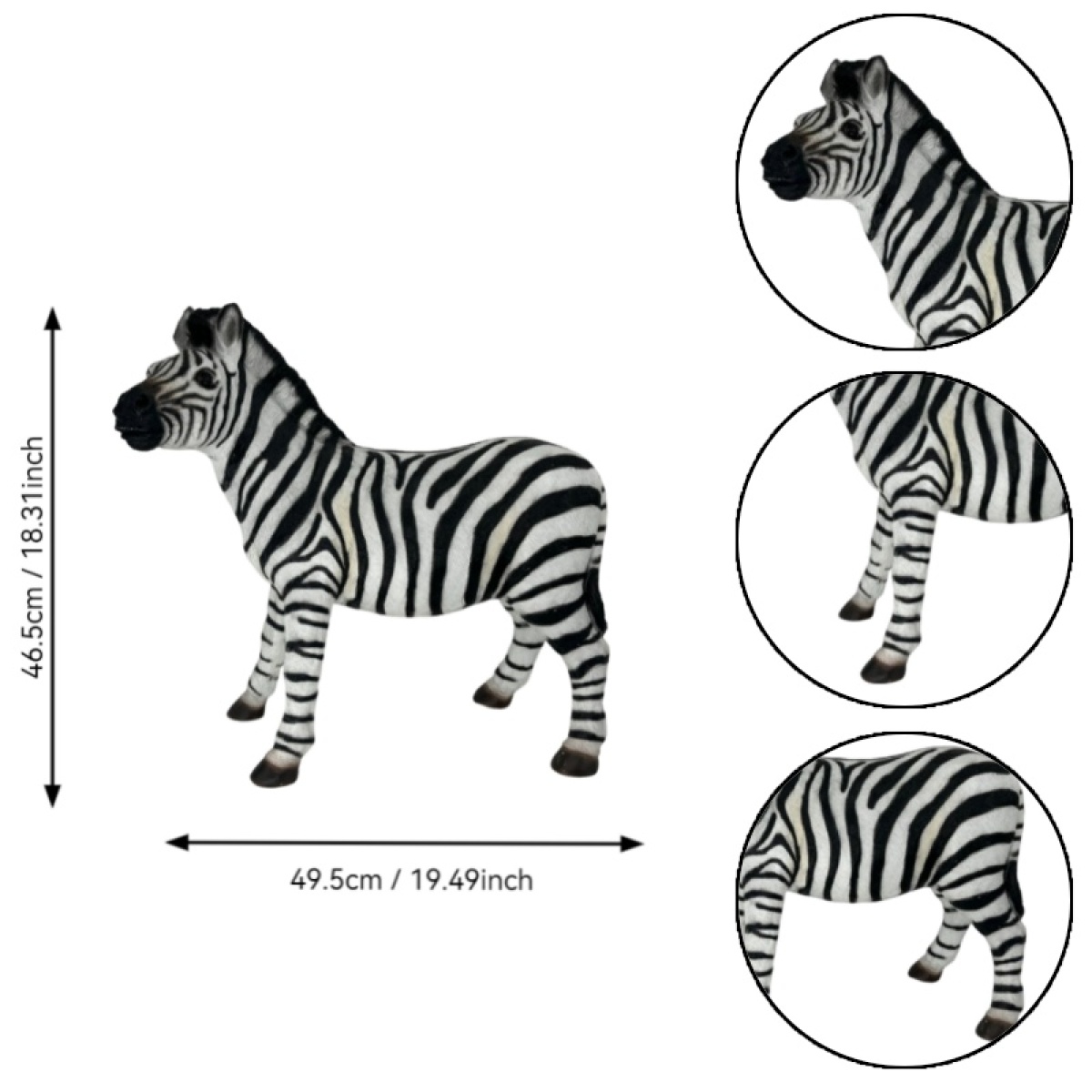 Symulowana statua zebry do ogr – Art Craft Zebra recenzja i cena
