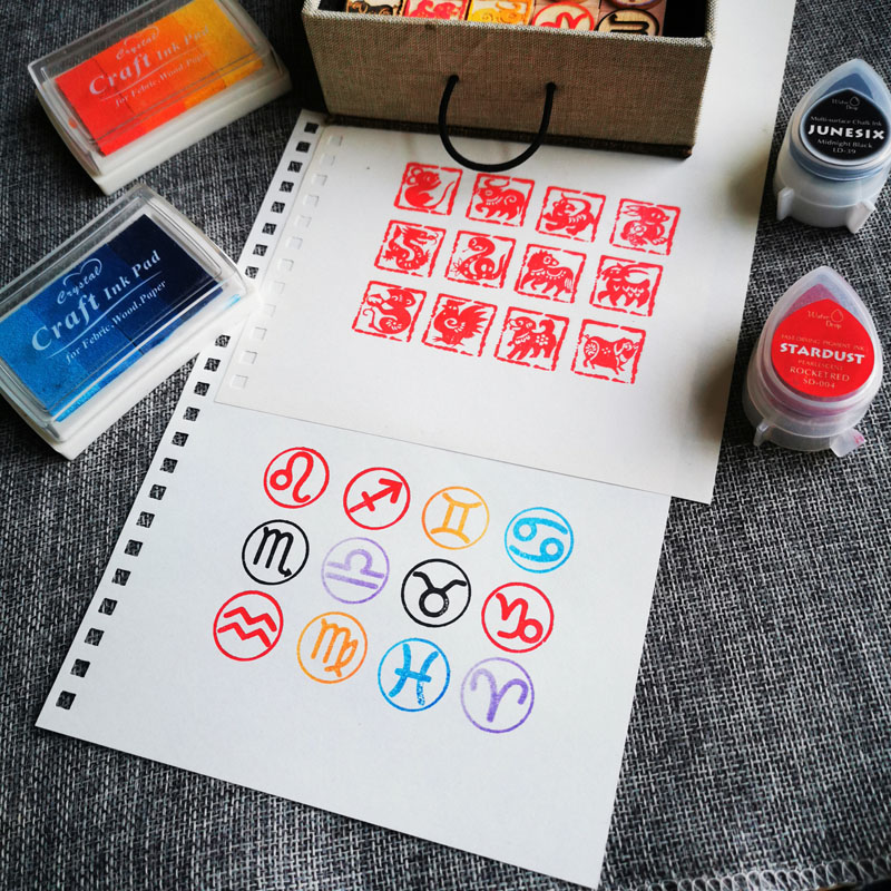 DIY Dwanaście pieczęci zodiaku – Stamping Ink Pad recenzja i cena
