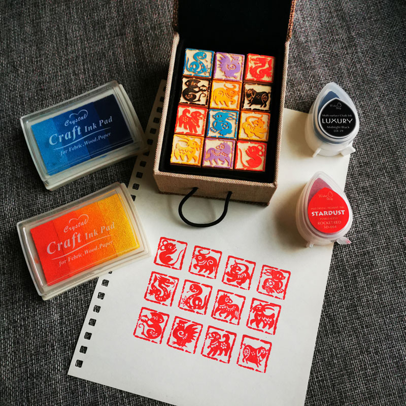 DIY Dwanaście pieczęci zodiaku – Stamping Ink Pad recenzja i cena