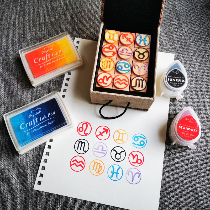 DIY Dwanaście pieczęci zodiaku – Stamping Ink Pad recenzja i cena
