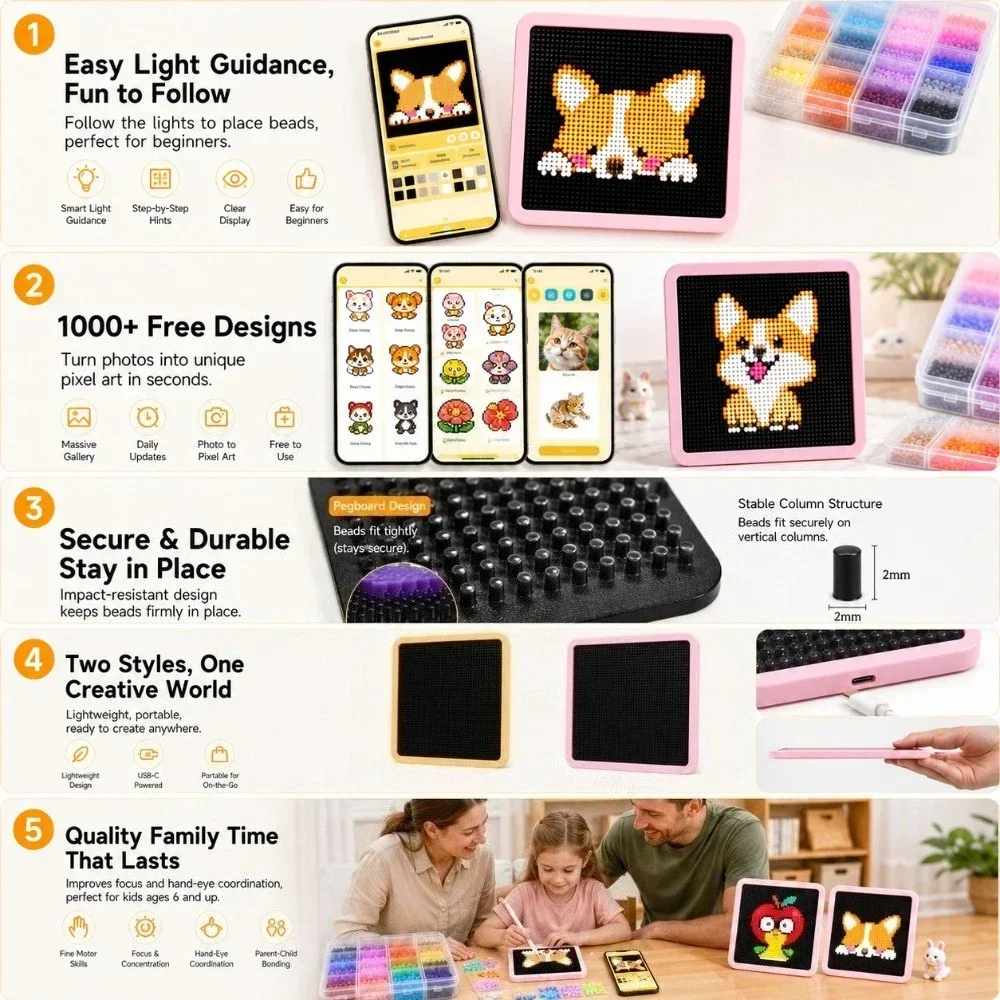 Tablica LED z inteligentnymi m – Art Craft Diy recenzja i cena