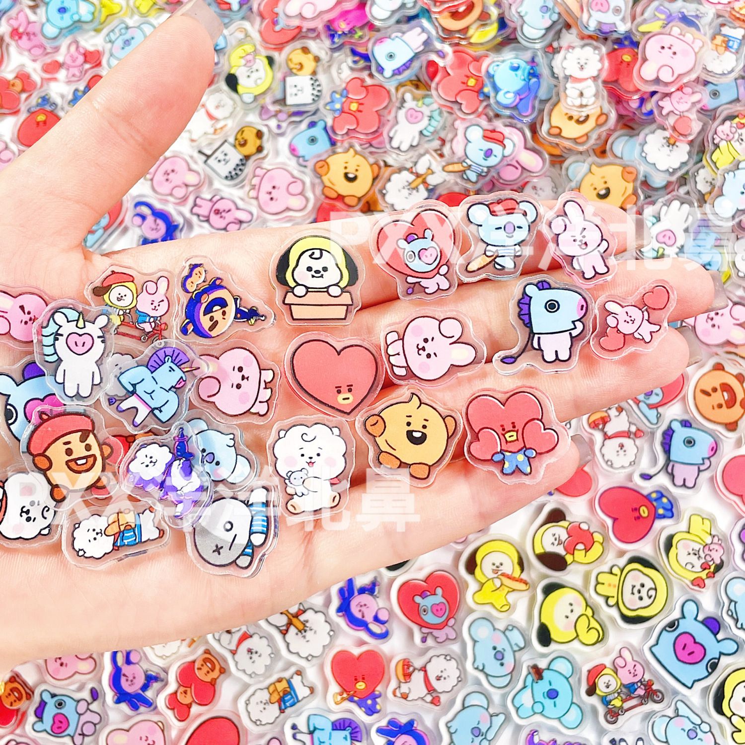 100 szt. BT21 BTS pojedyncze w – Art Craft Accessories recenzja i cena