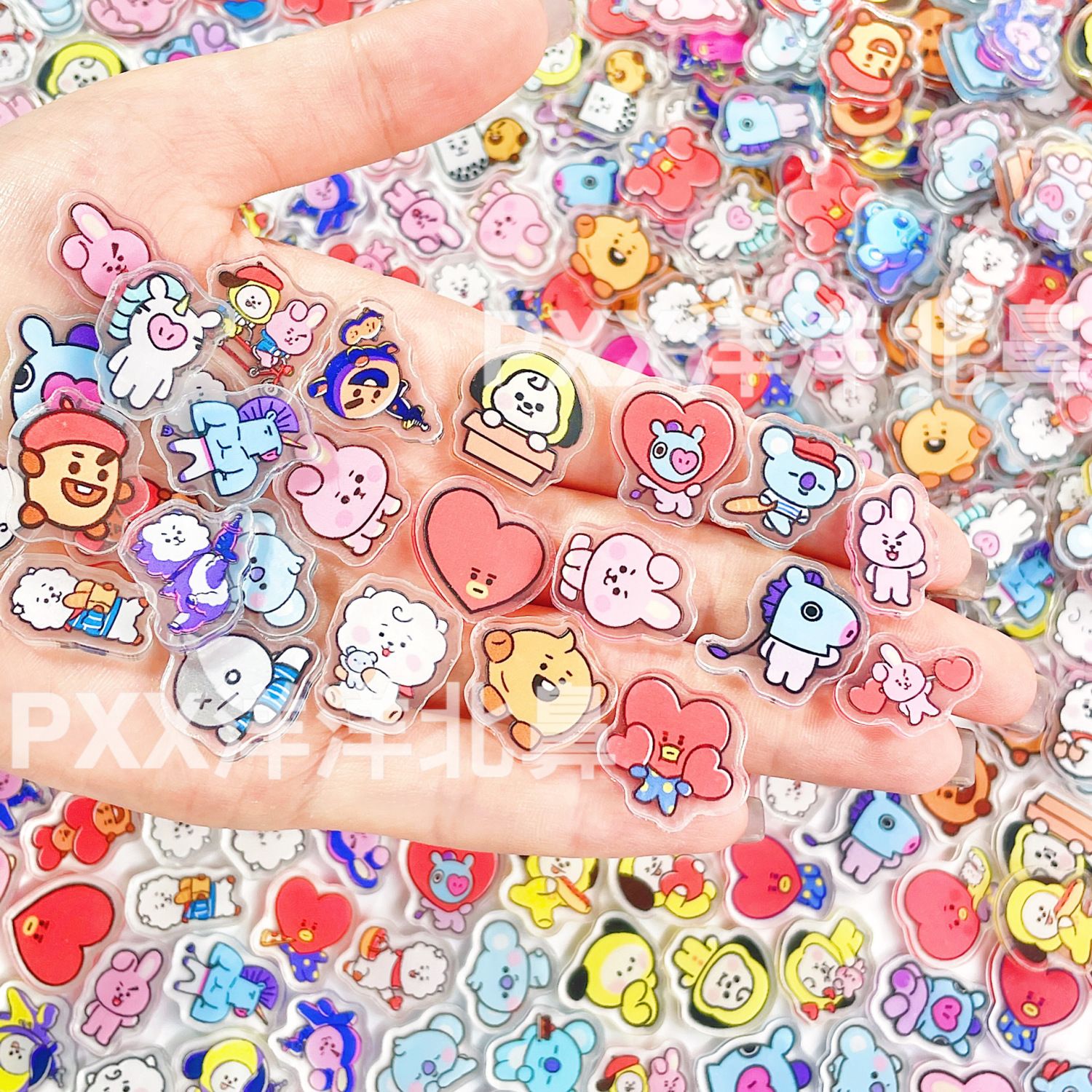 100 szt. BT21 BTS pojedyncze w – Art Craft Accessories recenzja i cena