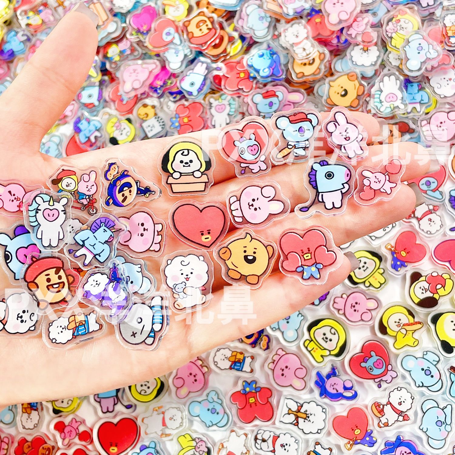 100 szt. BT21 BTS pojedyncze w – Art Craft Accessories recenzja i cena