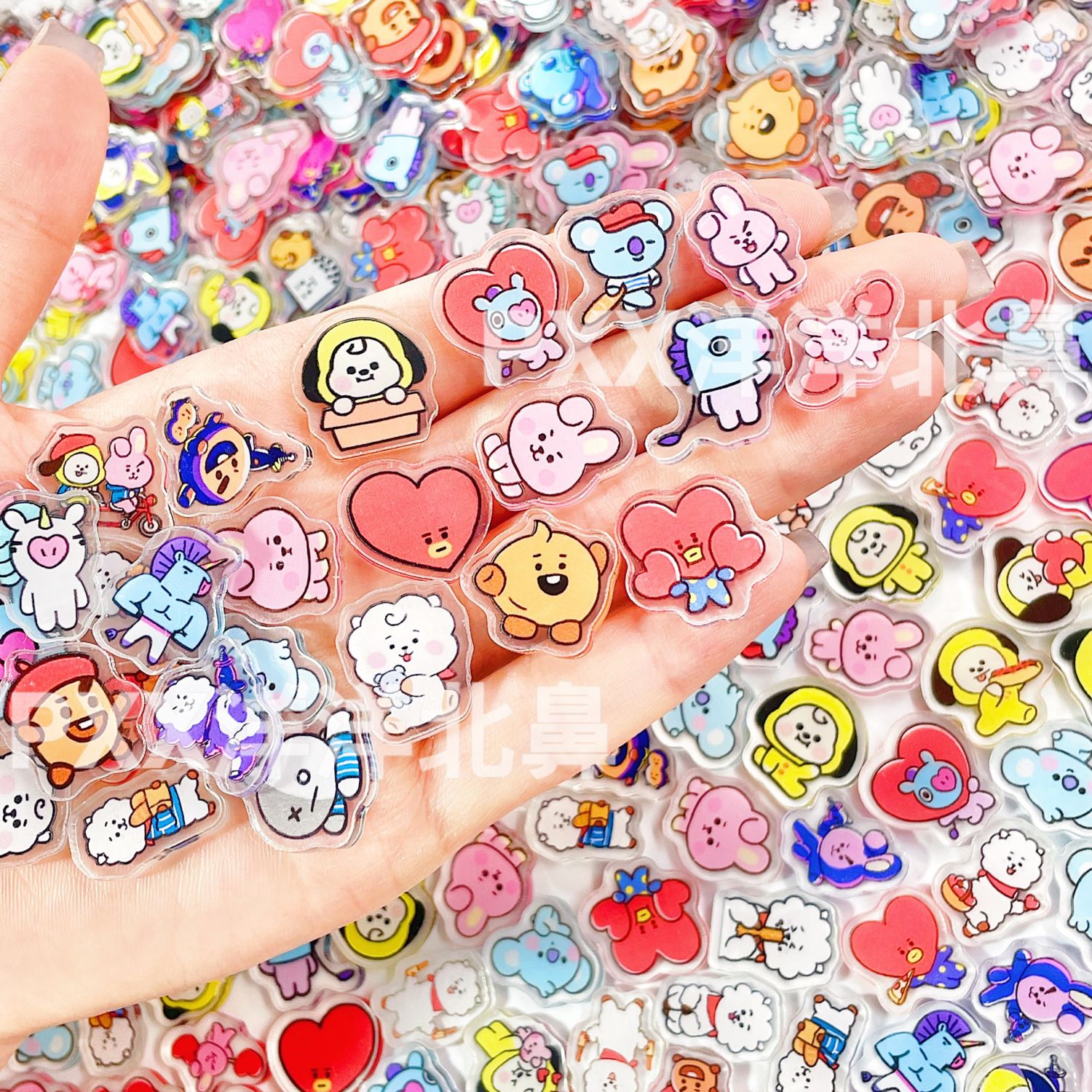 100 szt. BT21 BTS pojedyncze w – Art Craft Accessories recenzja i cena