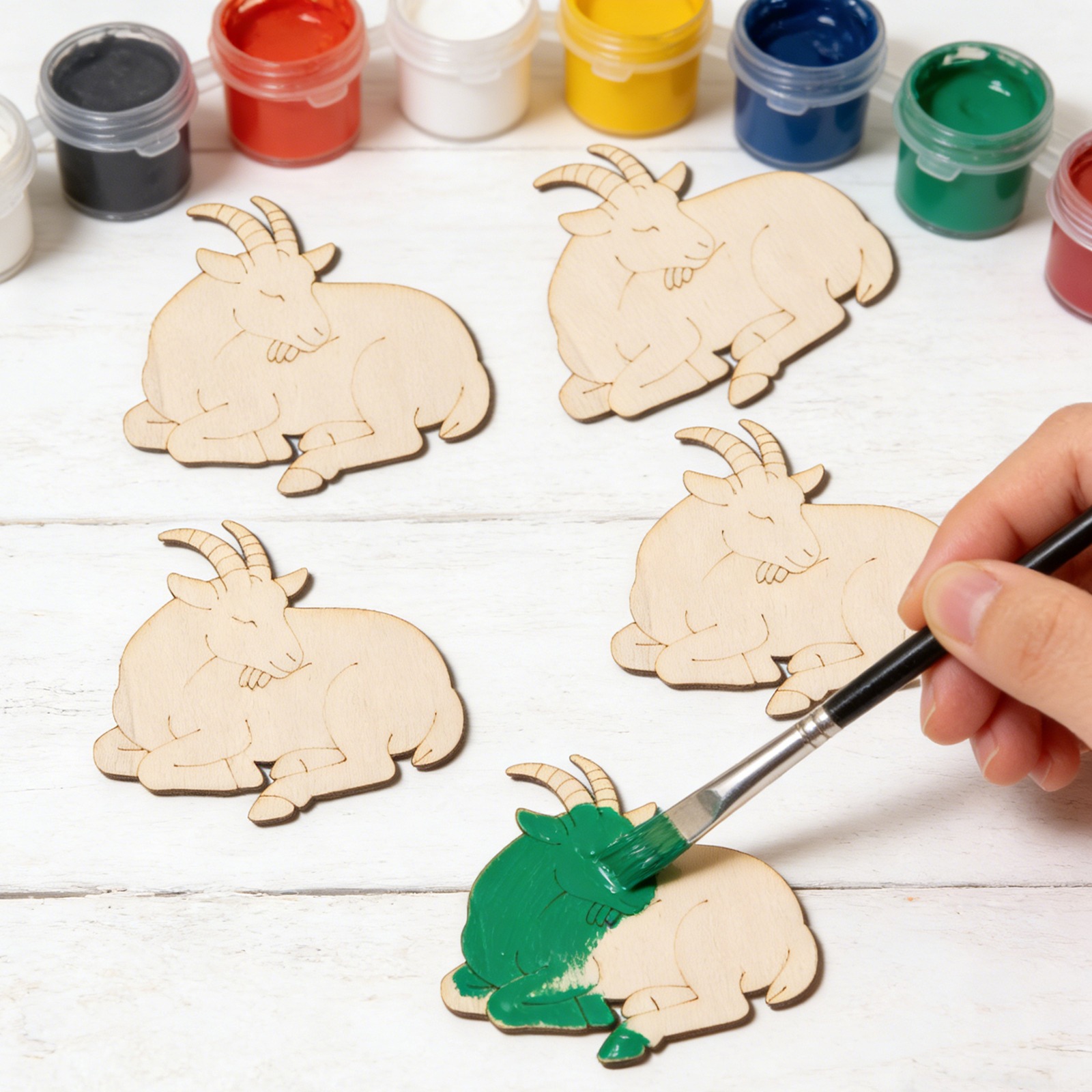10 sztuk/zestaw Niedokończone  – Art Craft Animals recenzja i cena