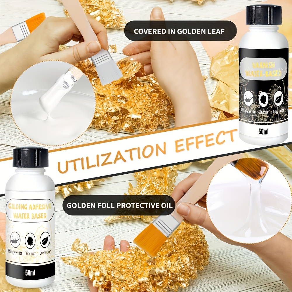 50ml+50ml Klej Golden Leaf, za – Art Craft Using Leaves recenzja i cena