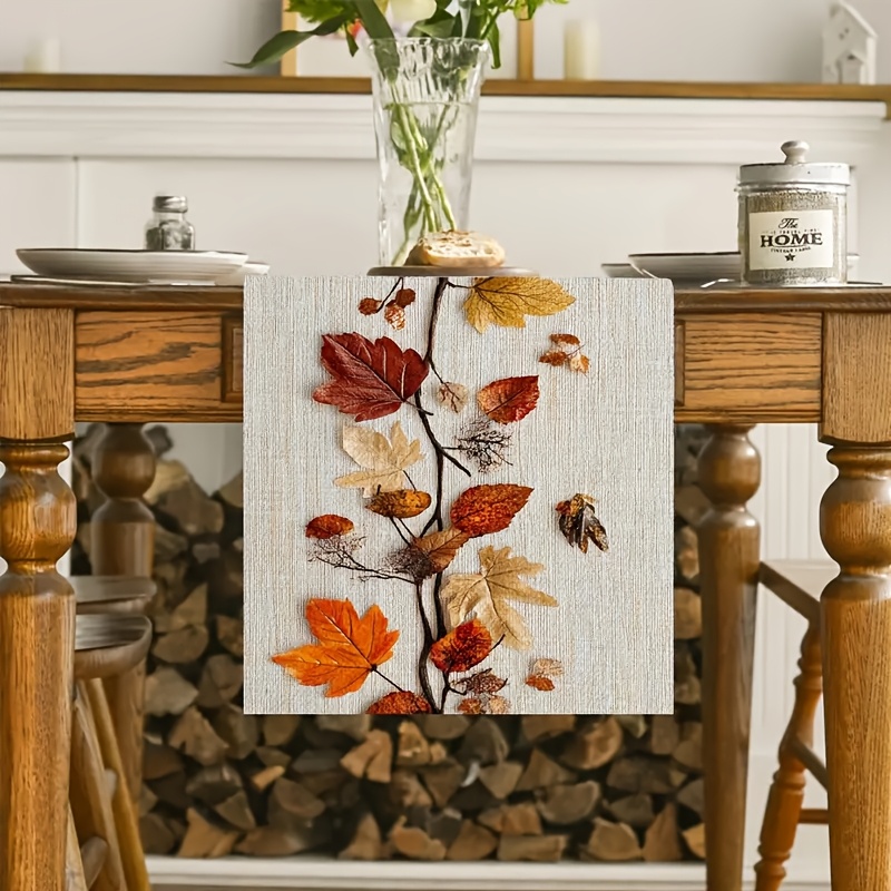 1 Jesienny bieżnik na stół z m – Art Craft Using Leaves recenzja i cena
