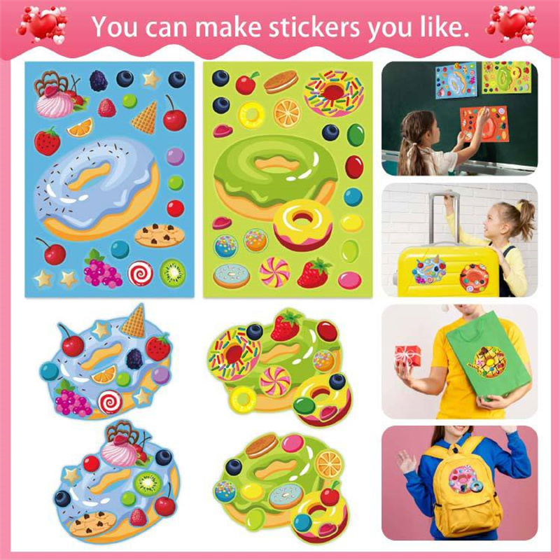 Naklejki z pączkami do samodzi – Art Craft 4 Years Old recenzja i cena